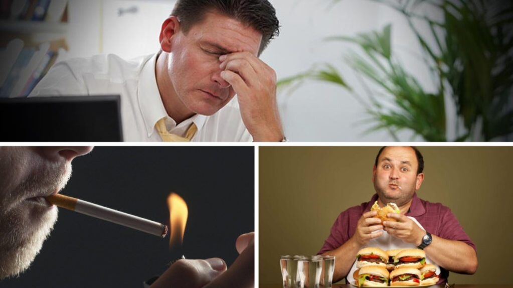 Faktorer som forverrer mannlig potens - stress, røyking, underernæring