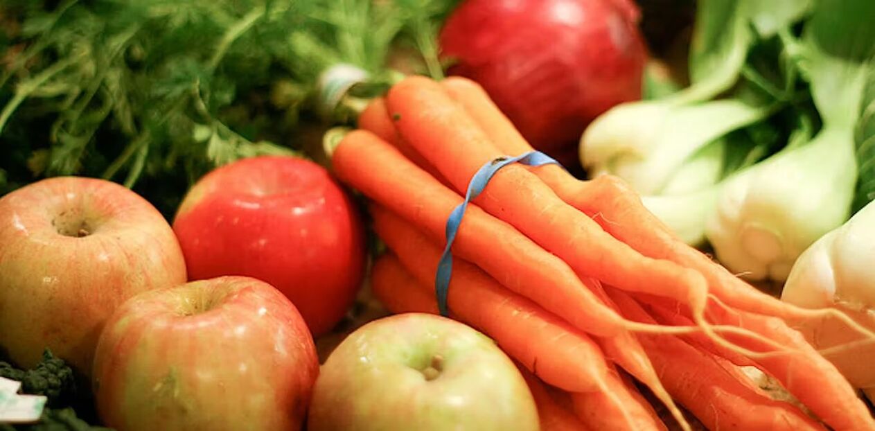 vitaminer i grønnsaker og frukt